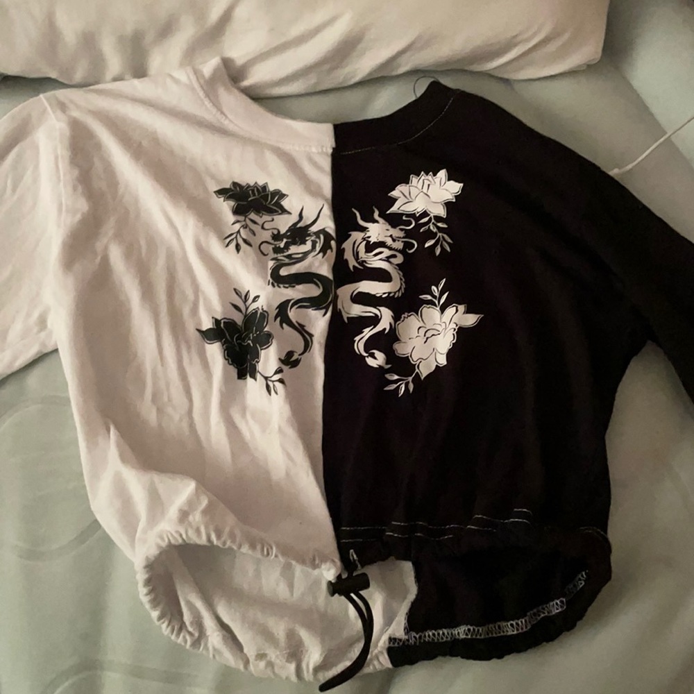 Rue21 shirt crop top